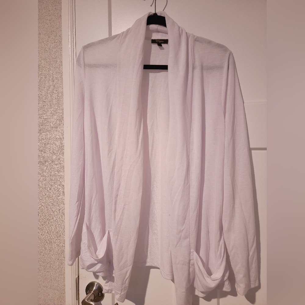 White cardigan, cupio ,size M